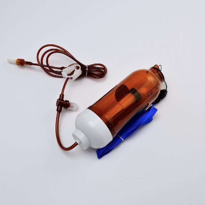 Інфузійна помпа MEDICARE для світлочутливих розчинів, з захисною колбою та портом, 275мл, регульована швидкість 2-14мл/год